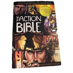The Action Bible: God's Redemptive Story (Picture Bible) by Doug Mauss Hardback